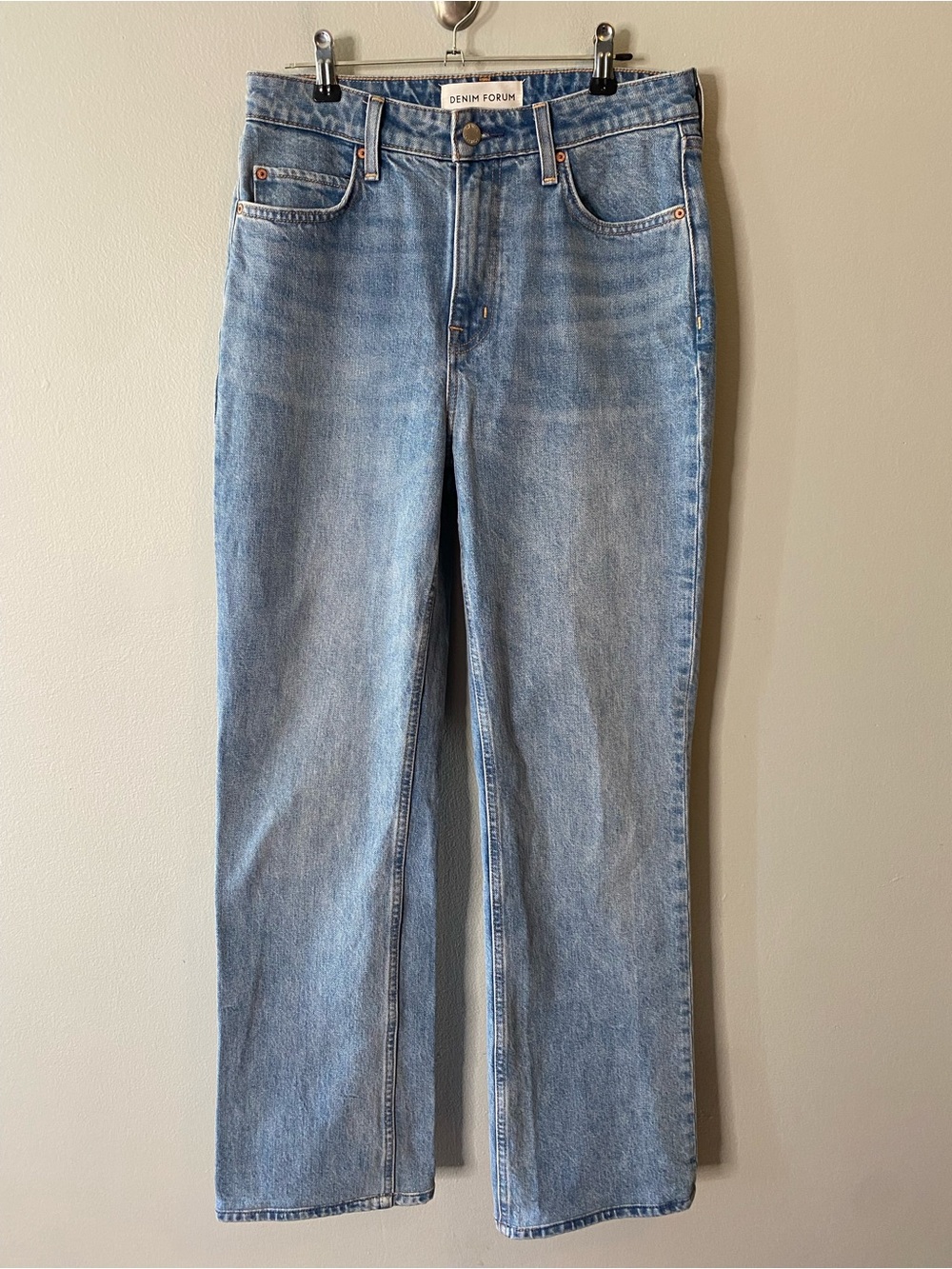 Denim Forum The 90s Nina Hi-Rise Straight Jeans - Picture 2 of 7